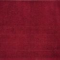 Ręcznik bawełniany DALI z bordiurą w paseczki srebrna nitka 70X140 bordowy