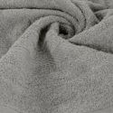 Ręcznik bawełniany z ozdobną bordiurą ELMA 50X90 srebrny