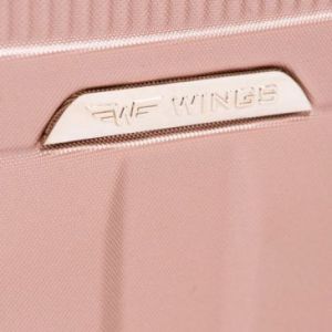 Wings Predator Komplet 3 walizek z ABS L,M,S brązowe
