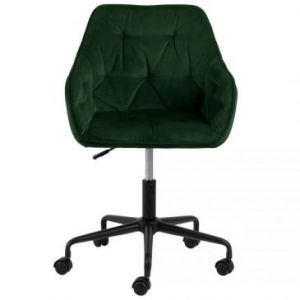 Actona Krzesło biurowe gamingowe SILVANA butelkowa zieleń