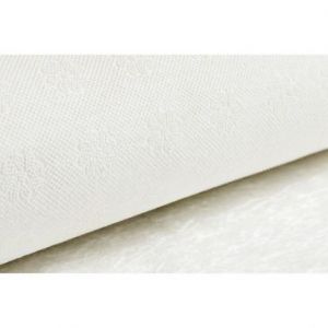 Hakano Dywan krótkowłosy styl tropikalny ARLEN LEAVES 80x150 biały