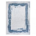 Hakano Dywan krótkowłosy ARLEN VINTAGE 120x170 biały+niebieski