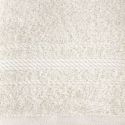 Ręcznik bawełniany z ozdobną bordiurą ELMA 50X90 kremowy