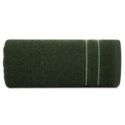 Ręcznik bawełniany ze stebnowaną bordiurą EMINA 70X140 zielony