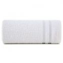 Ręcznik bawełniany ze stebnowaną bordiurą EMINA 30X50 biały