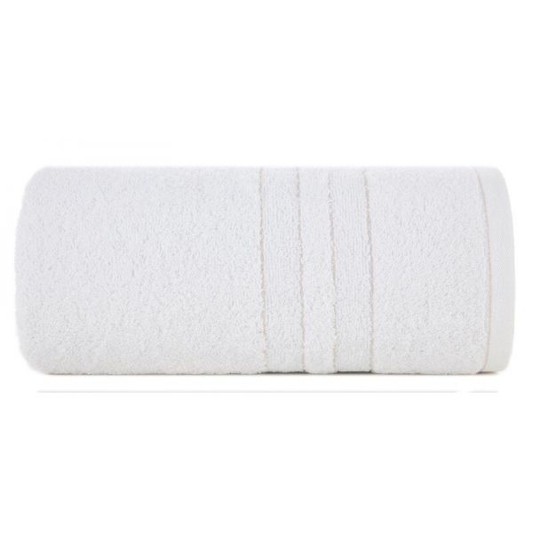Ręcznik bawełniany z błyszczącą nicią GALA 30X50 biały