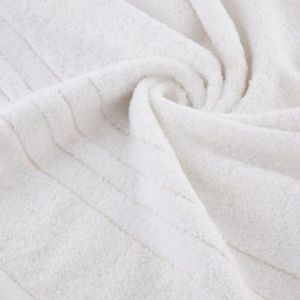 Ręcznik bawełniany z błyszczącą nicią GALA 70X140 biały