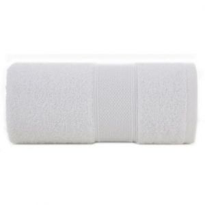 Ręcznik bawełniany z błyszczącą nicią LIANA 50X90 biały