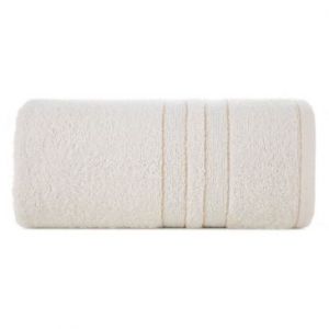 Ręcznik bawełniany z błyszczącą nicią GALA 30X50 kremowy