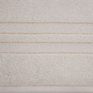 Ręcznik bawełniany z błyszczącą nicią GALA 50X90 kremowy