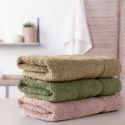 Ręcznik bawełniany VILIA 70X140 pudrowy