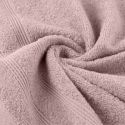 Ręcznik bawełniany z wypukłą bordiurą ALINE 30X50 pudrowy