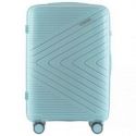 Wings Primrose Średnia walizka podróżna z polipropulenu M pastelowa miętowa