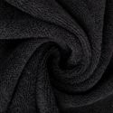 Ręcznik bawełniany z welurową bordiurą AMANDA 50X90 czarny