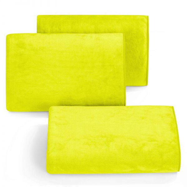 Ręcznik z mikrofibry AMY 80X150 limonkowy