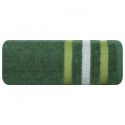 Ręcznik frotte z welurową bordiurą GRACJA 70X140 zielony