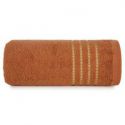 Ręcznik frotte z lśniącą bordiurą FIORE 50X90 ceglany