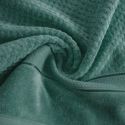 Ręcznik welurowy struktura frotte JESSI 70X140 ciemny zielony