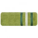 Ręcznik bawełniany frotte z bordiurą GRACJA 70X140 oliwkowy