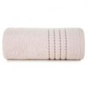 Ręcznik frotte z lśniącą bordiurą FIORE 50X90 jasny różowy