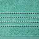 Ręcznik frotte z lśniącą bordiurą FIORE 30X50 miętowy