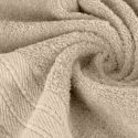 Ręcznik frotte z bordiurą KAYA 30X50 beżowy