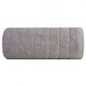Ręcznik bawełniany z bordiurą RENI 50X90 srebrny
