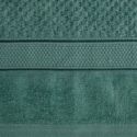 Ręcznik welurowy struktura frotte JESSI 50X90 ciemny zielony