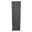 Solidna szafa tekstylna garderoba na ubrania 170cm szara