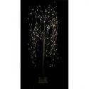 Sztuczne duże drzewko ozdobne świąteczne 180cm lampki LED brzoza