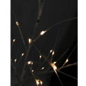 Sztuczne duże drzewko ozdobne świąteczne 128 led 180cm lampki LED brzoza