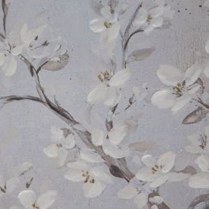 Obraz ręcznie malowany Kwitnące drzewo 40X60 beżowy