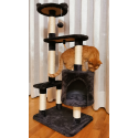 Drapak dla kota wysoki wielopoziomowy wieża legowisko 5 poziomów