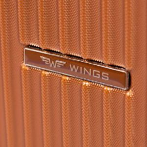 Wings Swallow Zestaw 3 walizek L,M,S z ABS czarny