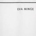Ekskluzywna pościel z makosatyny z haftem EVA Minge 220X200 70X80X2 biała