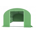 Tunel ogrodowy szklarnia ze stelażem 450 x 200 x 200 cm 9m2 zielony