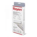 Rayen 3-rzędowa automatyczna linka na pranie biała