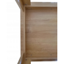 Stół prostokątny salon kuchnia jadalnia ADAM 80x80x75 cm dąb