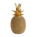Figurka z żywicy poliestrowej ananas ELDO 11X11X22 złota