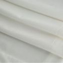 Bieżnik welwetowy jednokolorowy MELINDA 40X140 biały