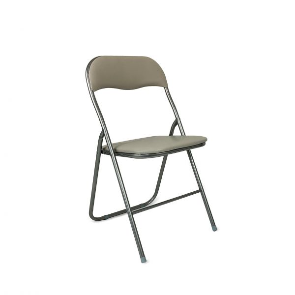 Krzesło składane konferencyjne LEON 43,5x47x79 cm toupe