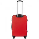 Wings 0125 Zestaw 3 walizek podróżnych z ABS L,M,S czerwone
