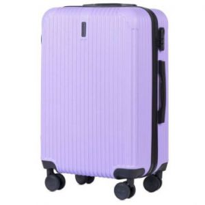 Wings Egret Zestaw 3 walizek podróżnych ABS L,M,S jasnofioletowe
