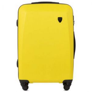 Wings 0125 Zestaw 3 walizek podróżnych z ABS L,M,S żółte