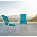 Krzesło ogrodowe składane turystyczne ATENA niebieskie